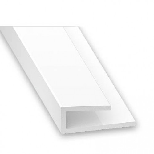 PVC Trim White 14mm x 1m